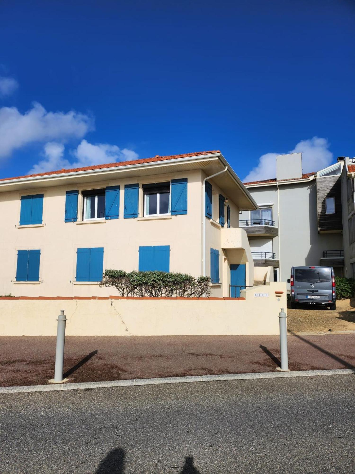 Beach Front Apartment Eljocri Capbreton Bagian luar foto