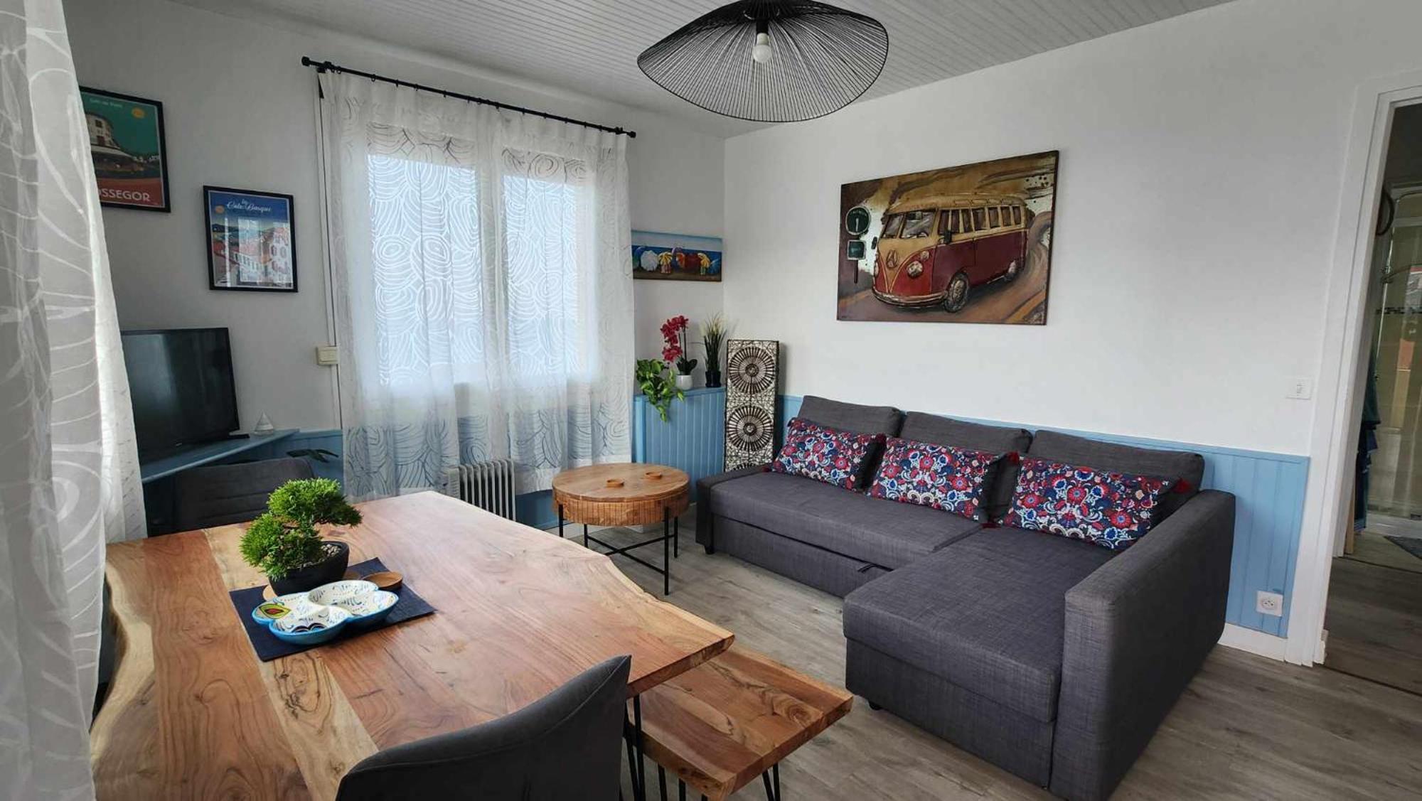 Beach Front Apartment Eljocri Capbreton Bagian luar foto